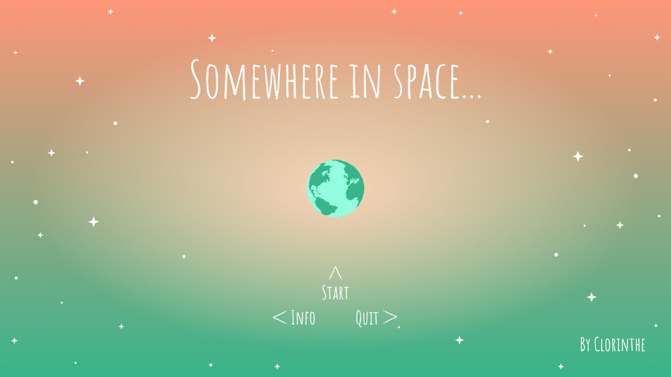 Somewhere in Space... Screenshot
