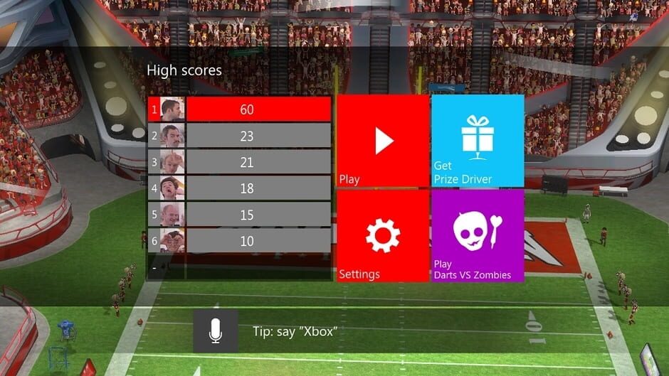 Screenshots Field Goal Contest