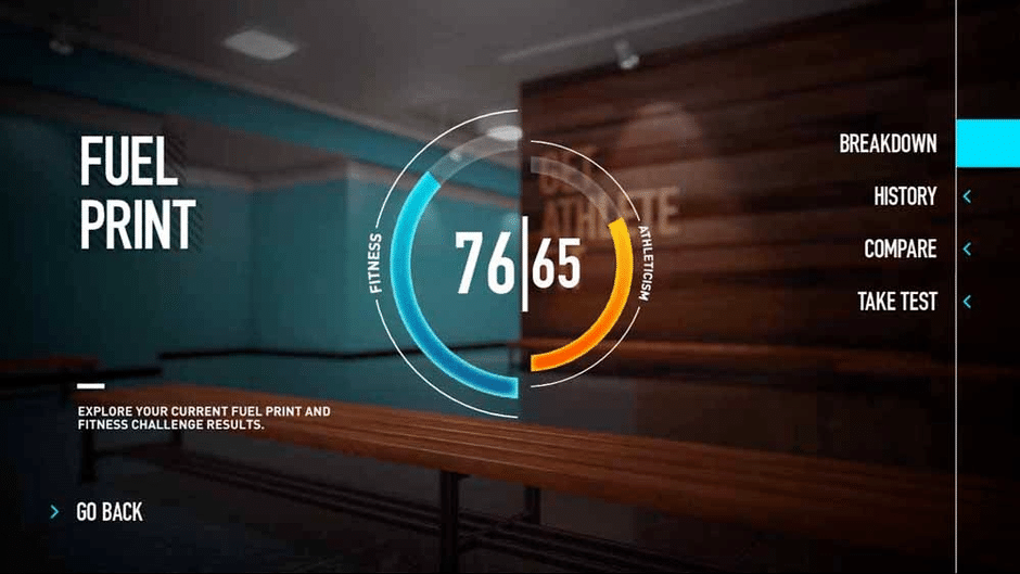 Nike+ Kinect Training Screenshot