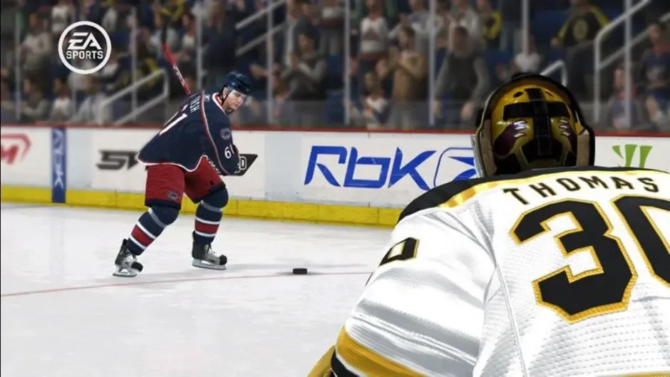 NHL 08, captura de tela 4