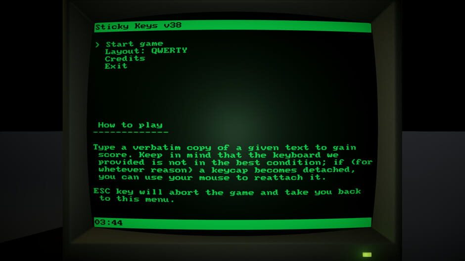 Sticky Keys screenshot