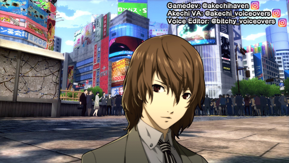 Persona 5: Goro Akechi Dating Simulator Screenshot