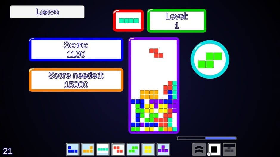 Falling Kwadrats Screenshot