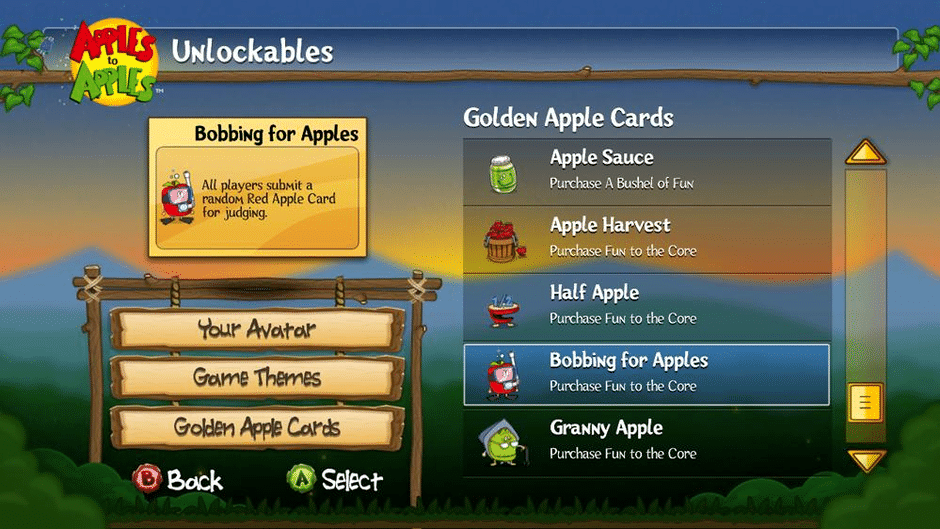 Apples to Apples Screenshot