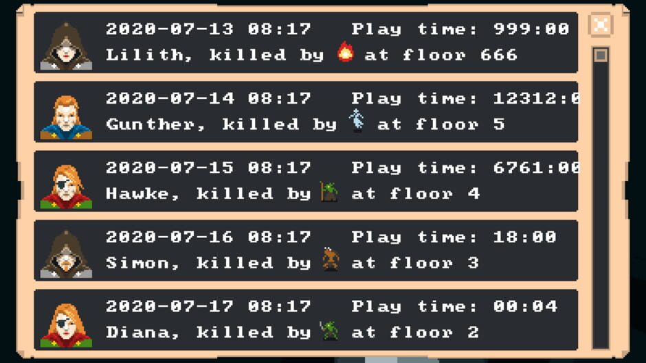 สกรีนช็อตจาก My Little Roguelike (รูปที่ 3)