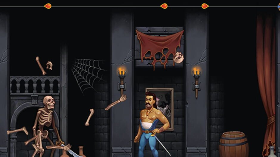 สกรีนช็อตจาก Swashbucko: In the Lair of the Dragon Filth (รูปที่ 4)