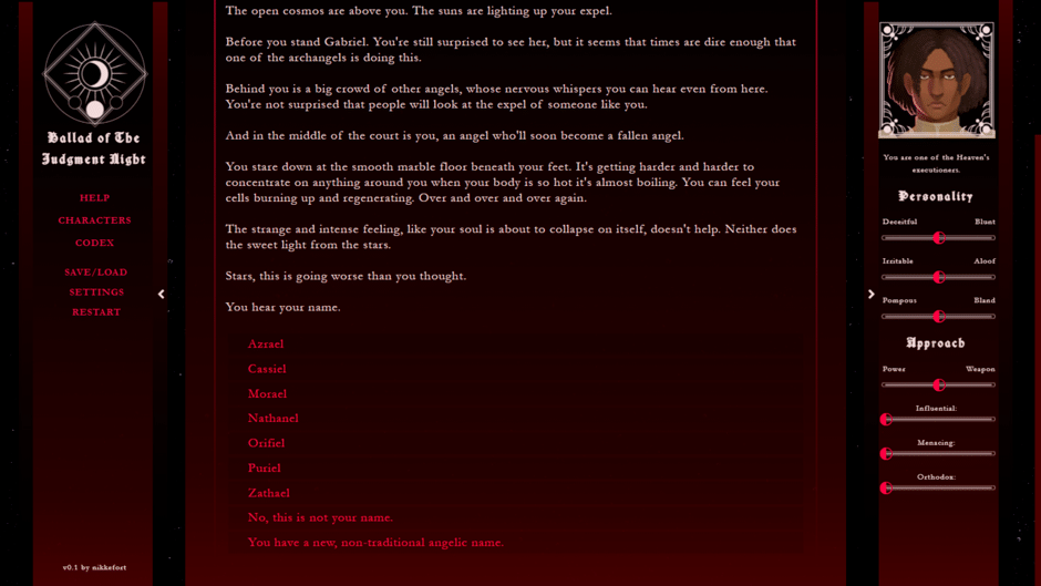 Ballad of the Judgment Night Screenshot