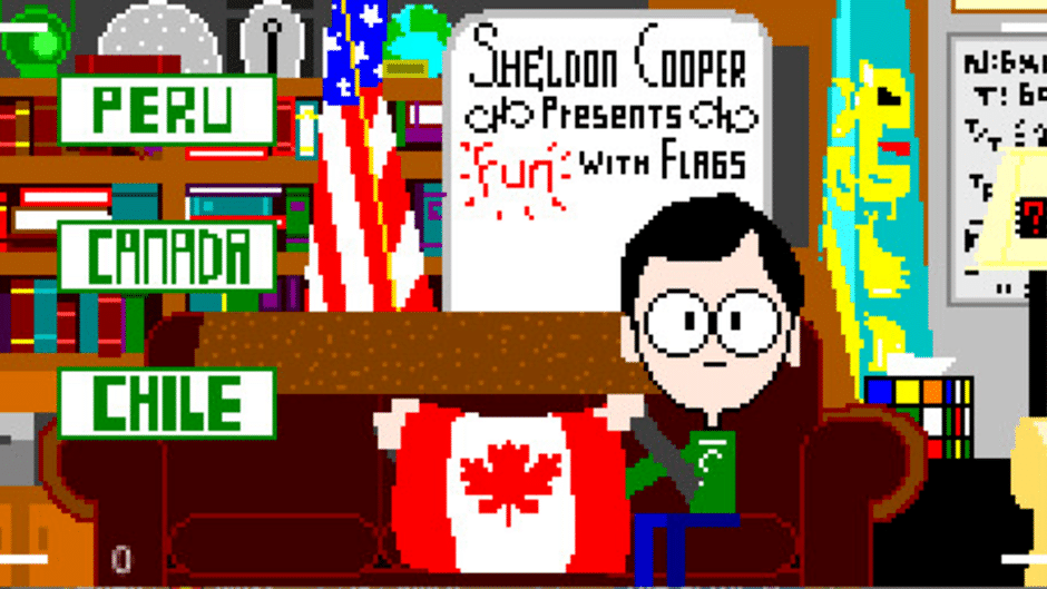Sheldon Cooper Presents Fun with Flags Screenshot