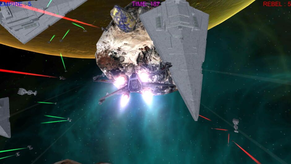 สกรีนช็อตจาก Star Wars: The Fighter II (รูปที่ 6)