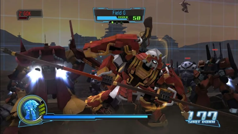 Dynasty Warriors: Gundam, captura de tela 5