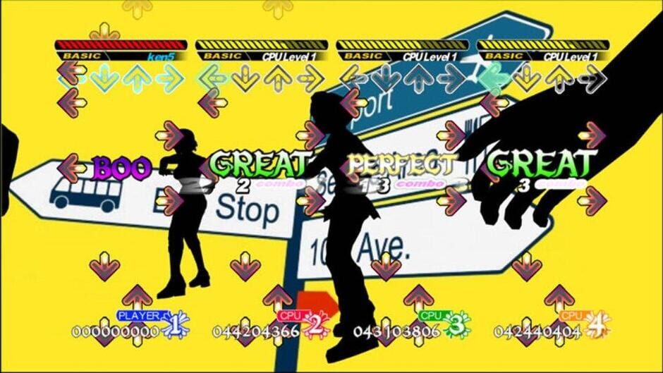 Screenshots Dance Dance Revolution Universe 2