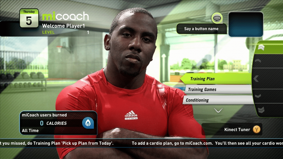 miCoach by adidas Screenshot