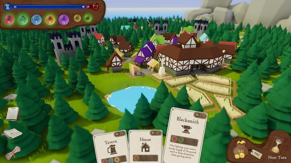 Fantasy Town Regional Manager Screenshot