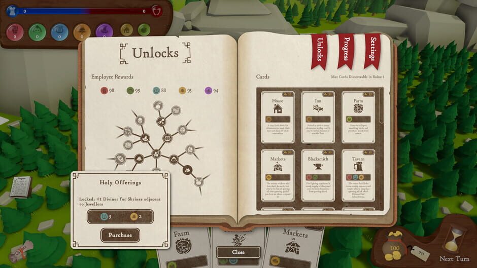 Fantasy Town Regional Manager Screenshot