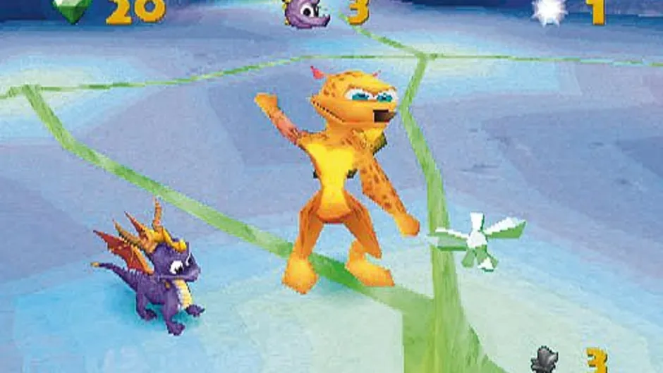 Spyro 2: Ripto's Rage!, captura de tela 3
