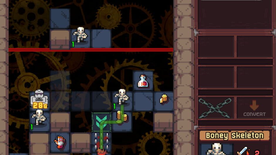 สกรีนช็อตจาก Steppy Dungeon (รูปที่ 2)