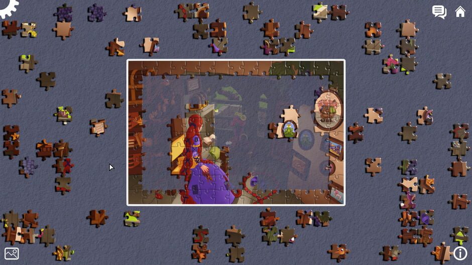 สกรีนช็อตจาก The Adventures of Wolf and Hood: A Jigsaw Tale (รูปที่ 5)