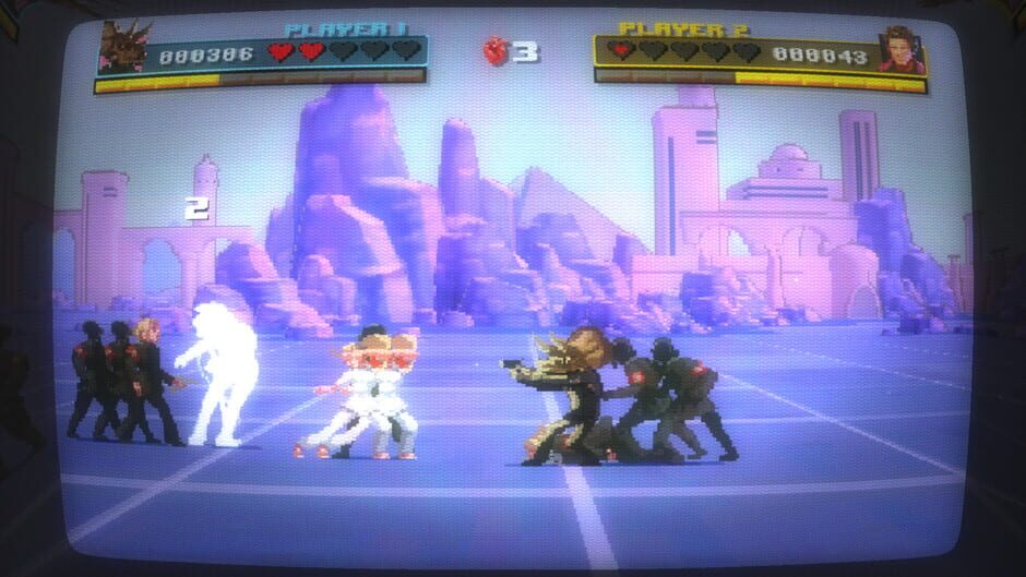 Kung Fury: Street Rage - A Day at the Beach Screenshot