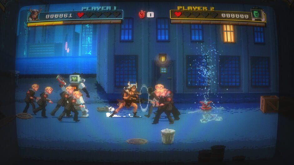 Kung Fury: Street Rage - A Day at the Beach Screenshot