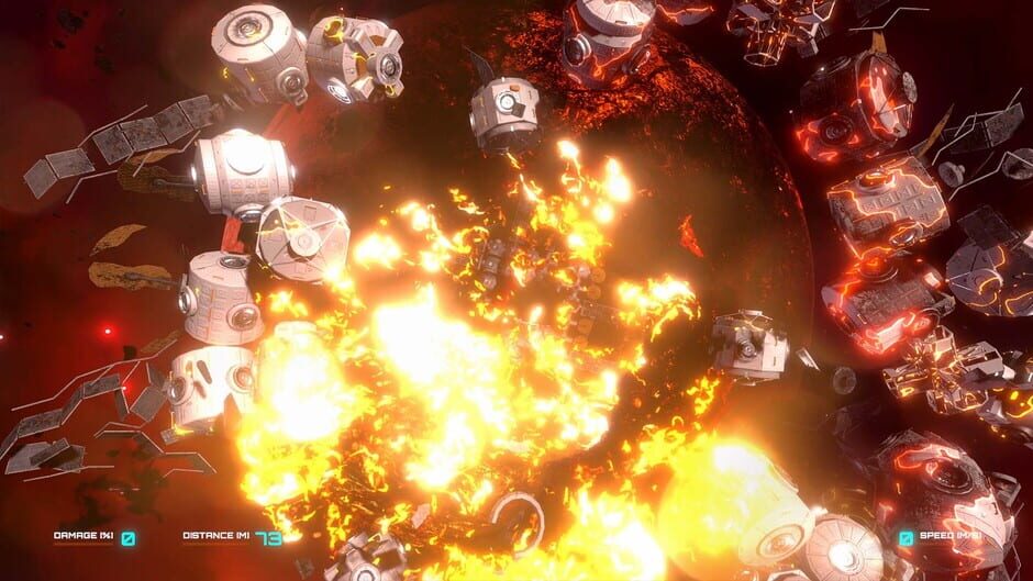 Descent Vector: Space Runner Screenshot