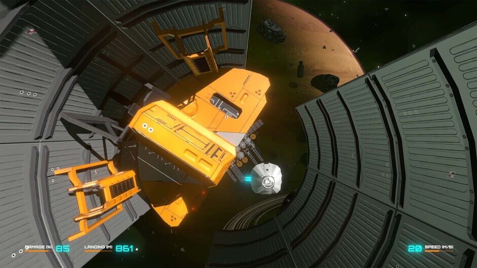 Descent Vector: Space Runner Screenshot