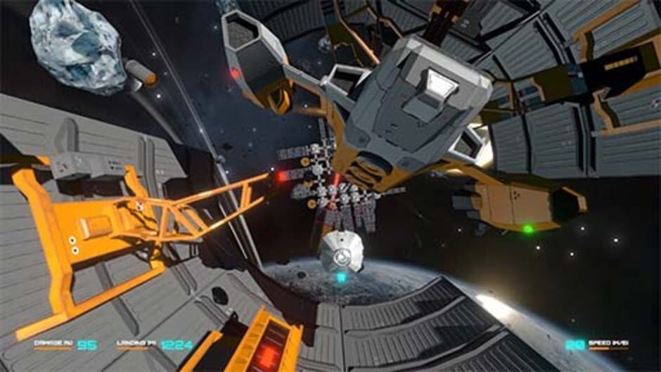 Descent Vector: Space Runner Screenshot
