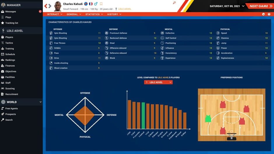 Pro Basketball Manager 2022 Screenshot