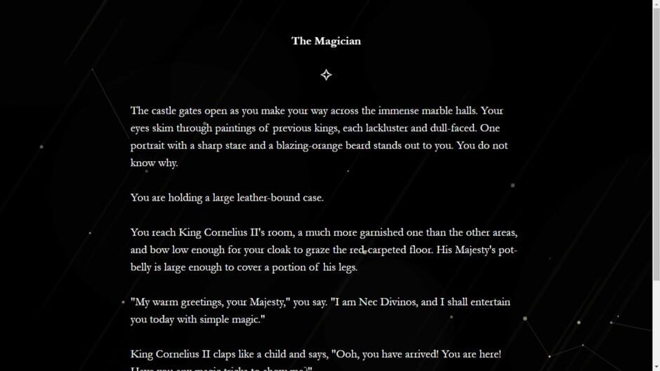 Tarot screenshot