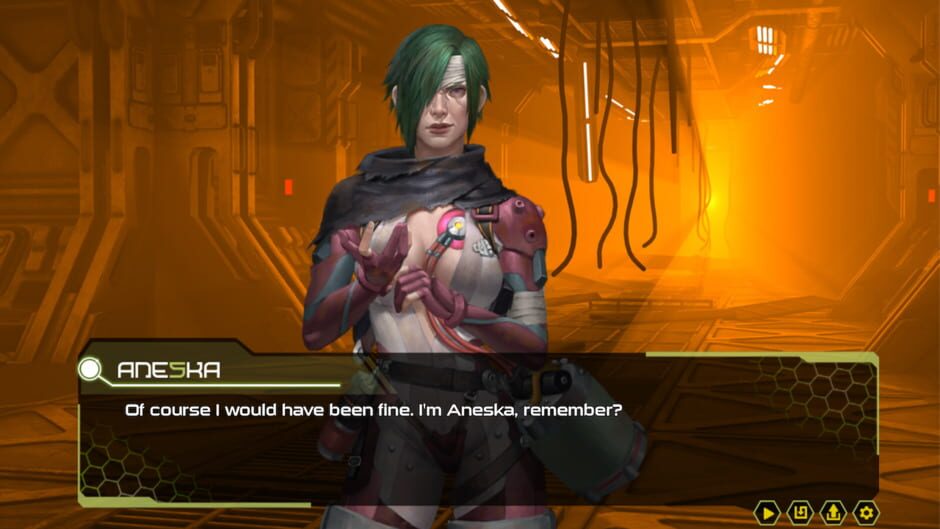 สกรีนช็อตจาก Spacelords: the unofficial visual novel (รูปที่ 2)