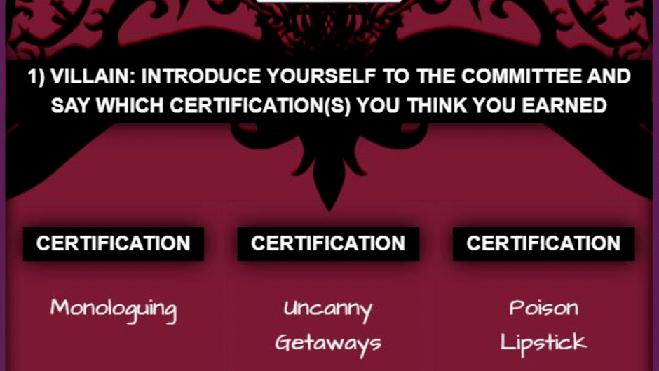 The Umberdred Institute for Emerging Evildoers Screenshot