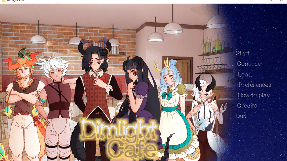 Dimlight Cafe Screenshot