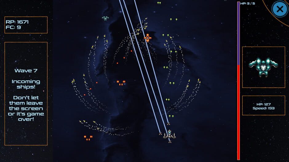 สกรีนช็อตจาก StarFighter R&D HD Edition (รูปที่ 3)