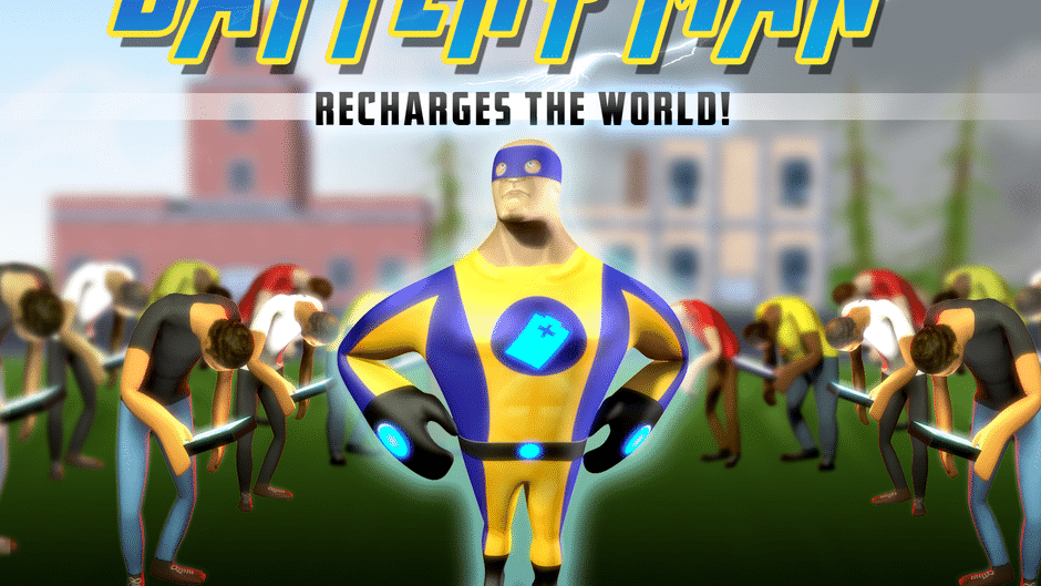 Batteryman Recharges the World! Screenshot