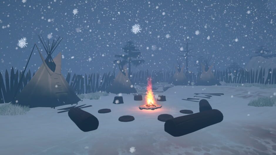 Snowy Path screenshot
