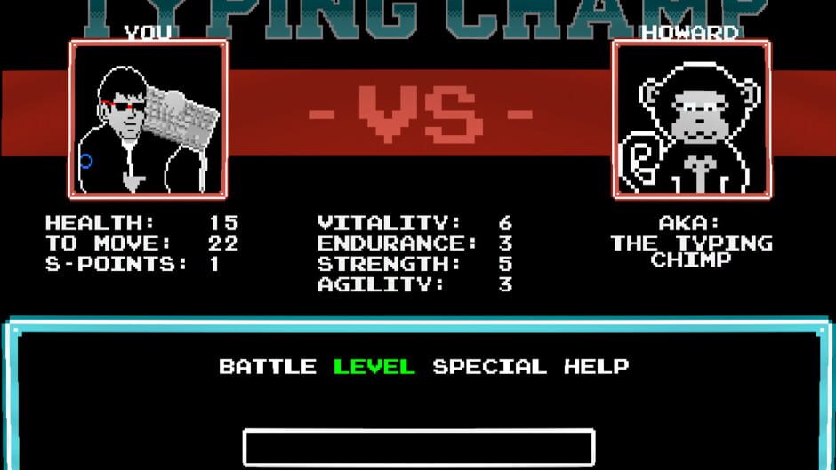 Typing Champ 1987 screenshot