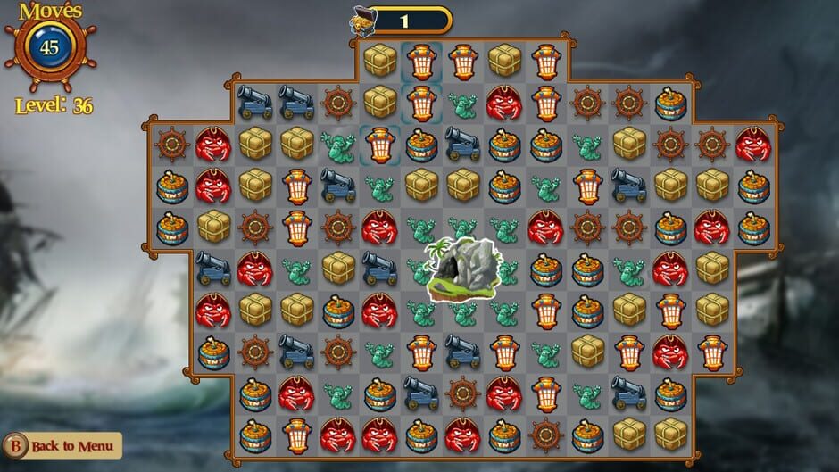 Match Three Pirates! II Screenshot