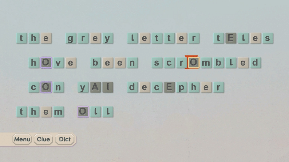 Crazy Zen Codeword Screenshot