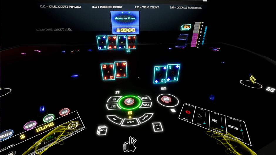 Jester Street: Card Counting Trainer Screenshot