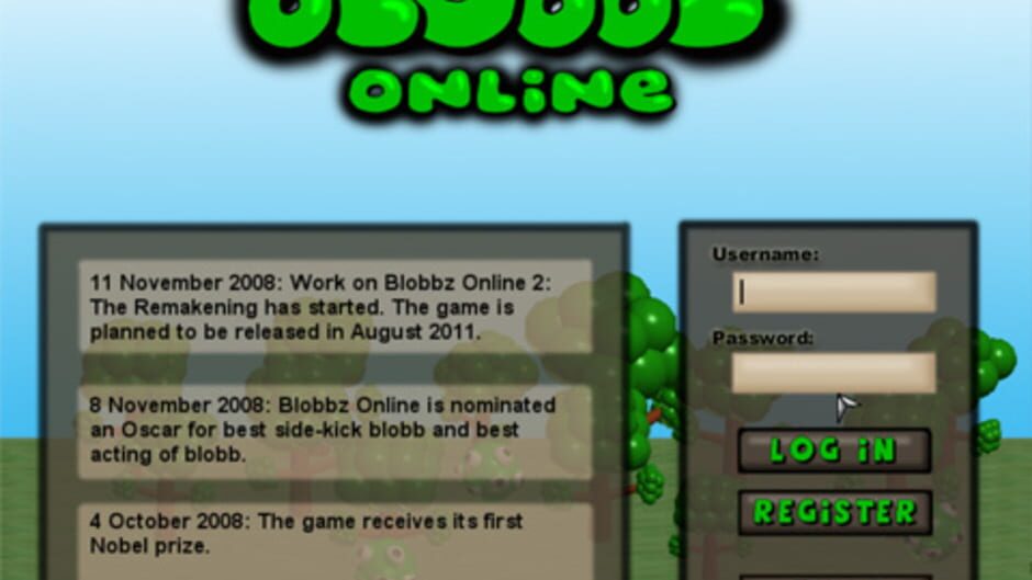 Screenshots Blobbz Online