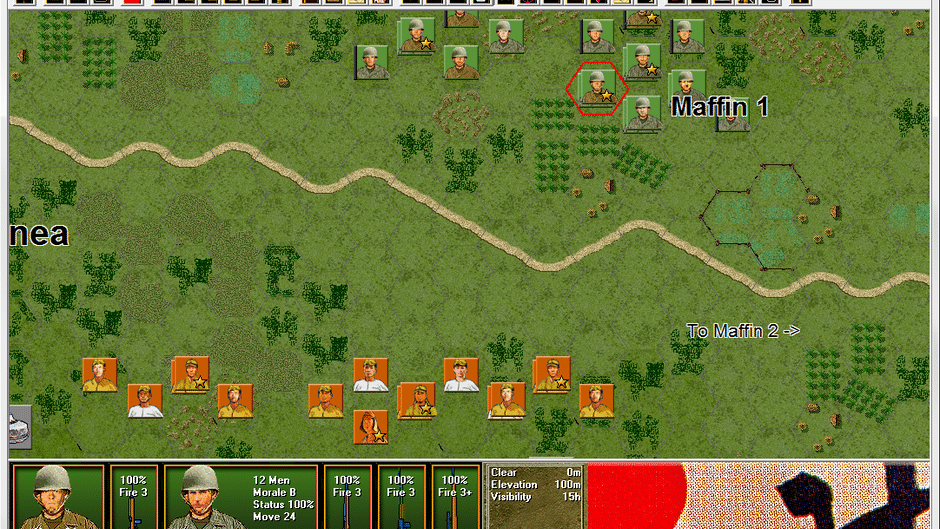 Squad Battles: Pacific War Screenshot