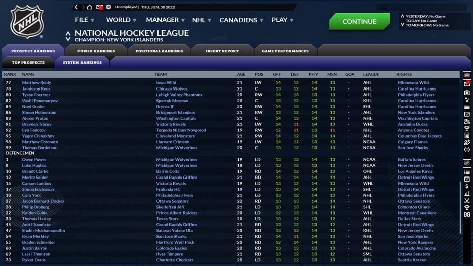 Franchise Hockey Manager 8 Screenshot