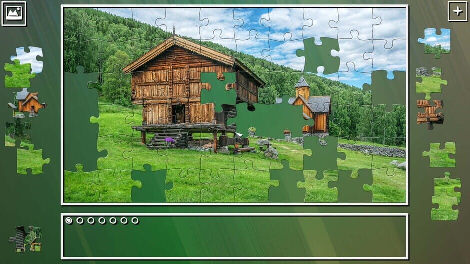 สกรีนช็อตจาก Super Jigsaw Puzzle: Generations - Norway (รูปที่ 5)