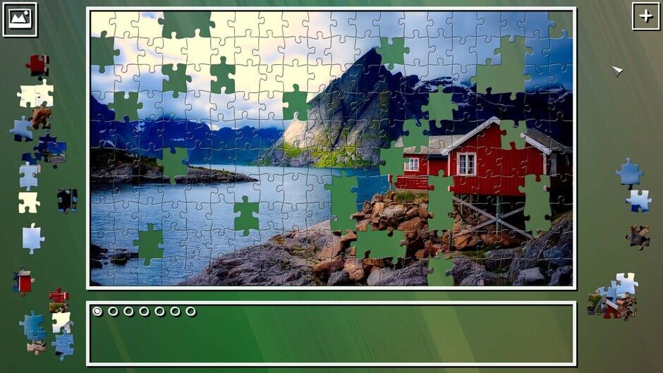 สกรีนช็อตจาก Super Jigsaw Puzzle: Generations - Norway (รูปที่ 9)