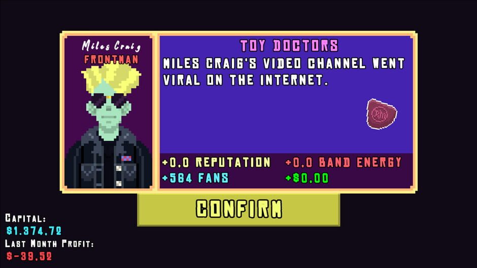 Rock Star Manager Screenshot