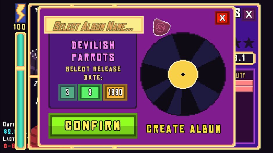 Rock Star Manager Screenshot