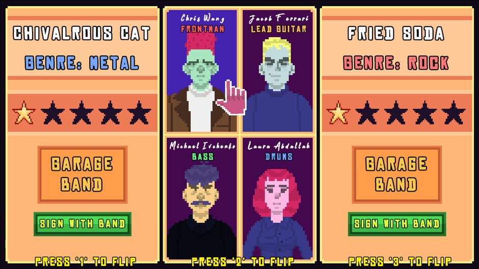 Rock Star Manager Screenshot