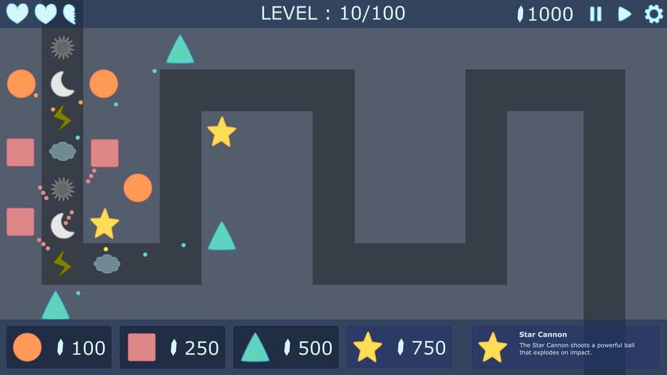 Shape TD screenshot