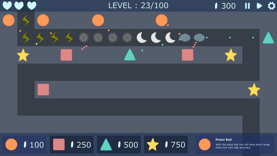 Shape TD screenshot
