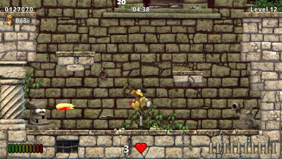 Moorhuhn Jump and Run: Traps and Treasures Screenshot
