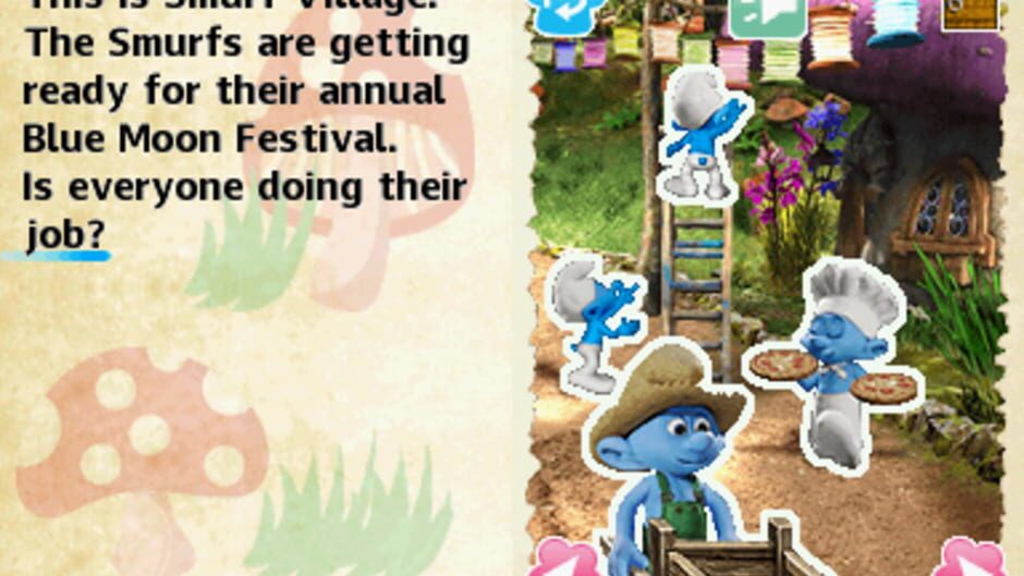 Screenshots The Smurfs DS